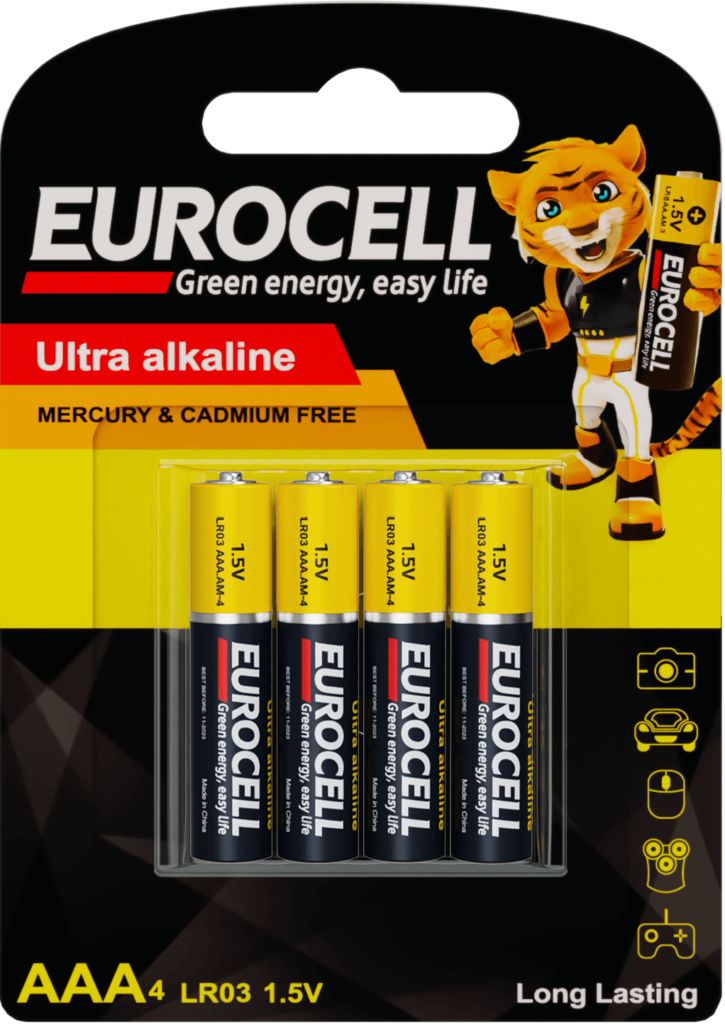 AAA4 alkaline battery